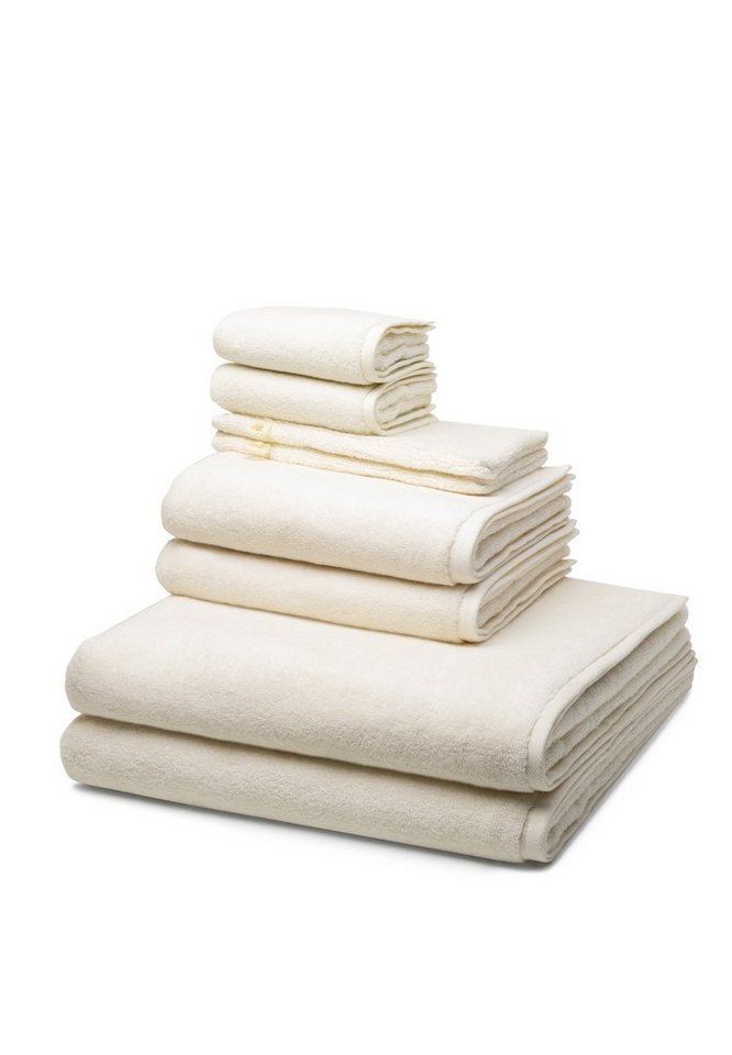 ROSS Handtuch Set Sensual Skin, Walkfrottee (Spar-Set, 8-St), 2 X Wasch- 2 X Gäste- 2 X Dusch- 2 X Handtuch - im Set - Baumwolle von ROSS