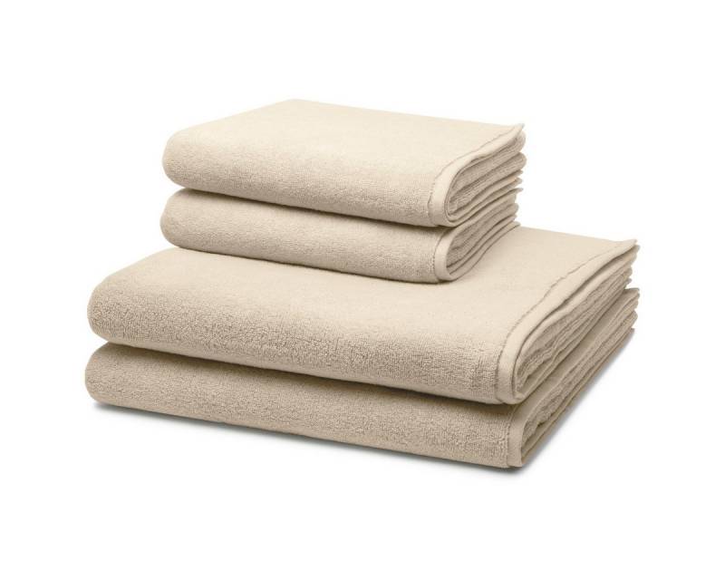 ROSS Handtuch Set Sensual Skin, Walkfrottee (Spar-Set, 4-St), 2 X Handtuch 2 X Duschtuch im Set - Baumwolle - Saugstark von ROSS