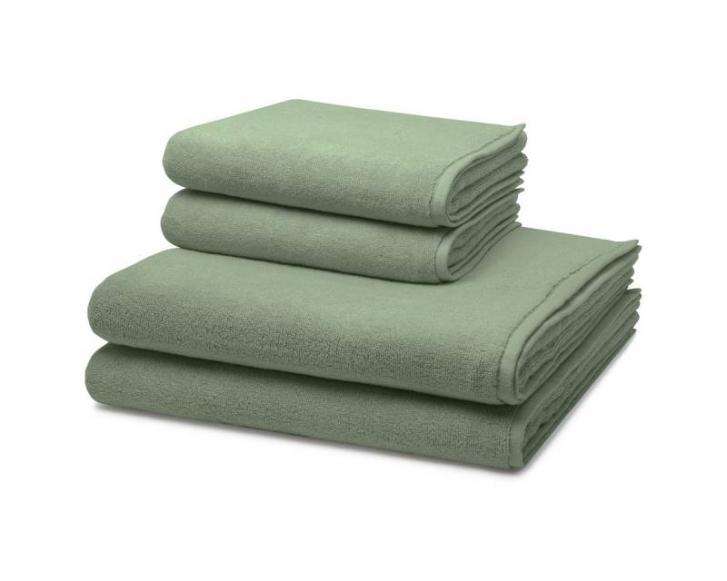 ROSS Handtuch Set Sensual Skin, Walkfrottee (Spar-Set, 4-St), 2 X Handtuch 2 X Duschtuch im Set - Baumwolle - Saugstark von ROSS