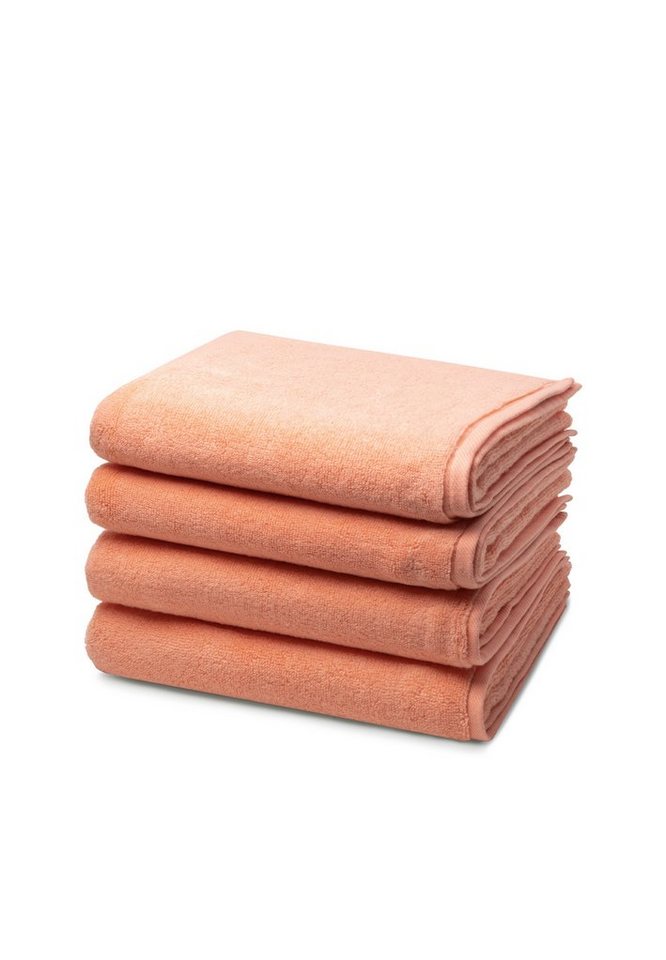 ROSS Handtuch Set Sensual Skin, Walkfrottee (Spar-Set, 4-St), 4 X Handtuch - im Set - Baumwolle - Frottee mit Aloe Vera-Öl veredelt von ROSS