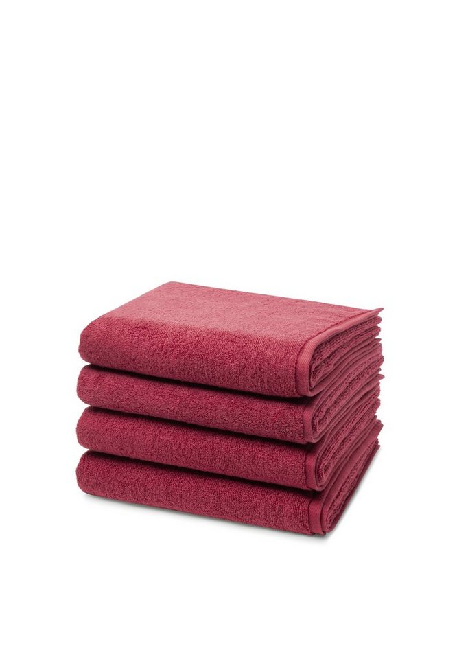 ROSS Handtuch Set Sensual Skin, Walkfrottee (Spar-Set, 4-St), 4 X Handtuch - im Set - Baumwolle - Frottee mit Aloe Vera-Öl veredelt von ROSS