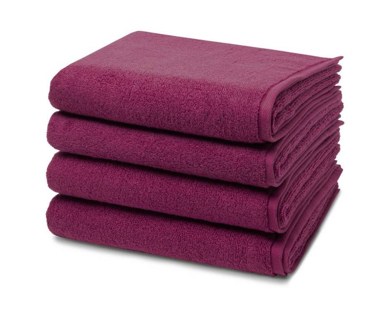 ROSS Handtuch Set Sensual Skin, Walkfrottee (Spar-Set, 4-St), 4 X Handtuch im Set - Baumwolle - Saugstark von ROSS