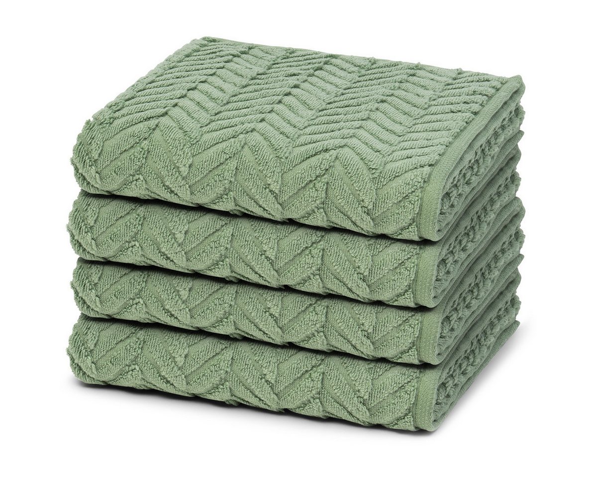 ROSS Handtuch Set Sensual Skin, Walkfrottee (Spar-Set, 4-St), 4 X Handtuch im Set - Baumwolle - Saugstark von ROSS