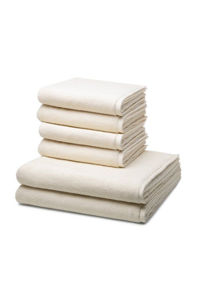 ROSS Handtuch Set Sensual Skin, Walkfrottee (Spar-Set, 6-St), 4 X Handtuch 2 X Duschtuch - im Set - Baumwolle von ROSS