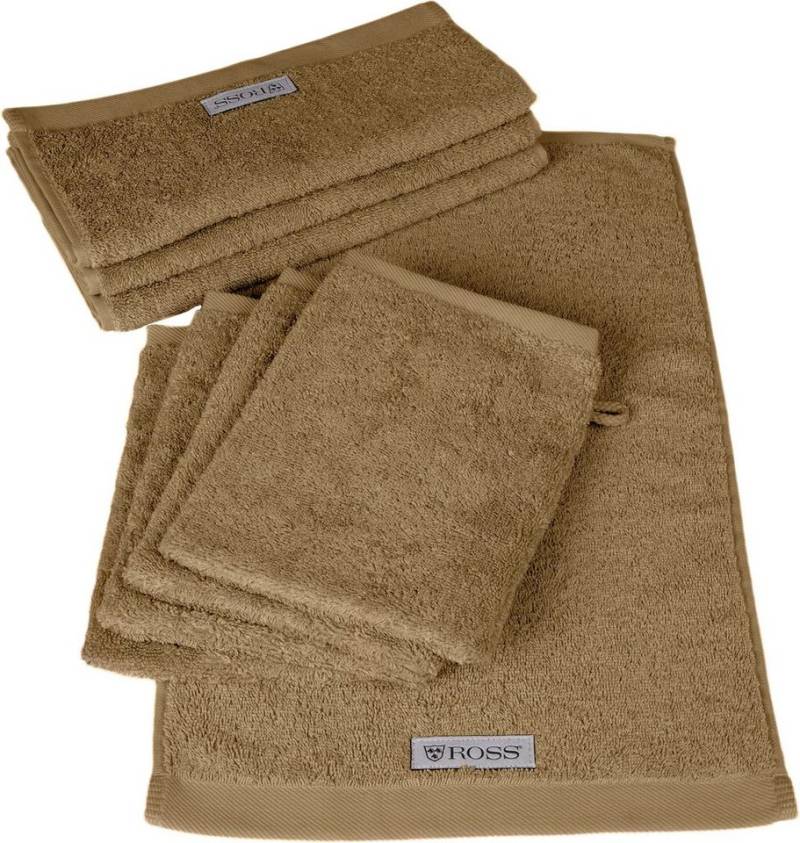 ROSS Handtuch Set Sinfonie, Frottier (Set, 8-St), beinhaltet Gästetücher und Waschhandschuhe von Ross