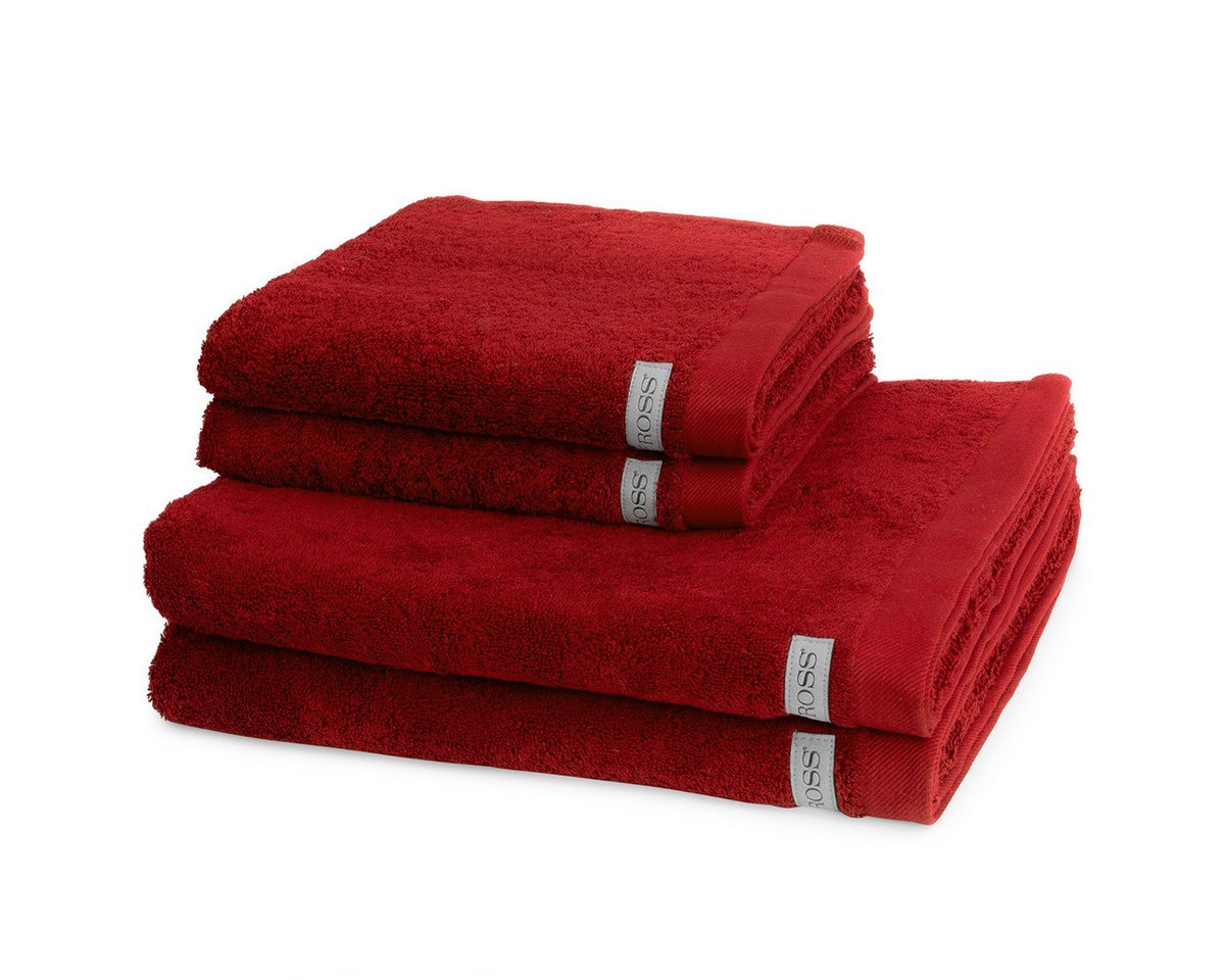 ROSS Handtuch Set Sinfonie, Walkfrottee (Spar-Set, 4-St), 2 X Handtuch 2 X Duschtuch im Set - Baumwolle - Saugstark von ROSS