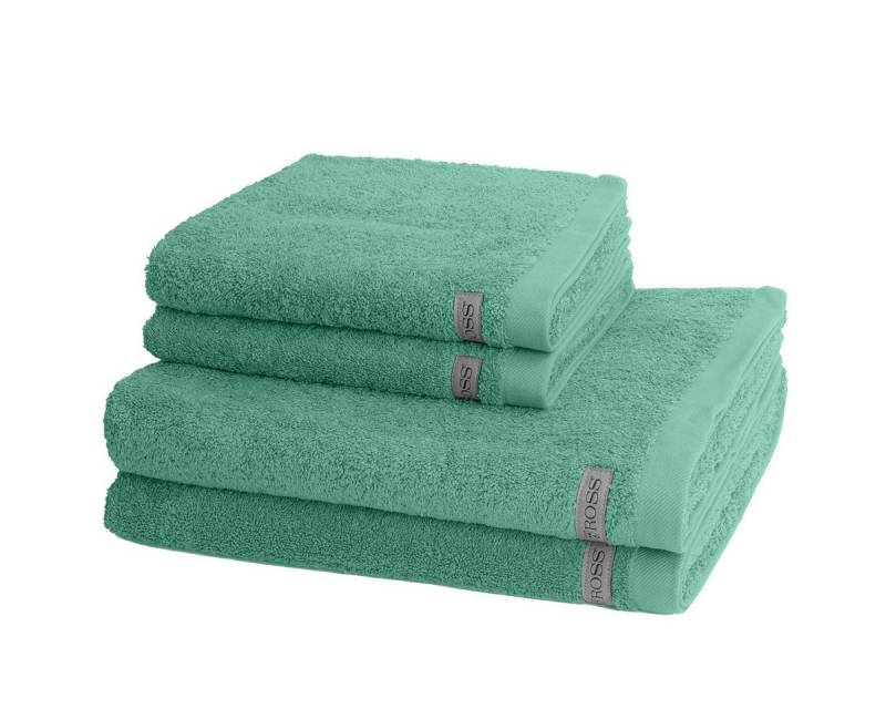 ROSS Handtuch Set Sinfonie, Walkfrottee (Spar-Set, 4-St), 2 X Handtuch 2 X Duschtuch im Set - Baumwolle - Saugstark von ROSS