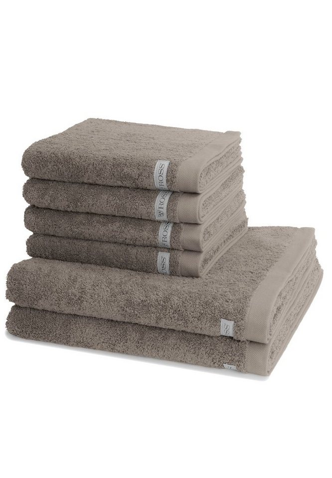 ROSS Handtuch Set Sinfonie, Walkfrottee (Spar-Set, 6-St), 4 X Handtuch 2 X Duschtuch - im Set - Baumwolle - Saugstark von ROSS