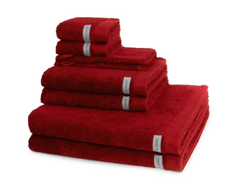 ROSS Handtuch Set Sinfonie, Walkfrottee (Spar-Set, 8-St), 2 X Wasch- 2 X Gäste- 2 X Dusch- 2 X Handtuch im Set - Baumwolle von ROSS