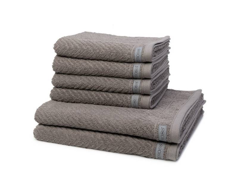 ROSS Handtuch Set Smart, Frottee (Spar-Set, 6-St), 4 X Handtuch 2 X Duschtuch im Set - Baumwolle - Saugstark von ROSS