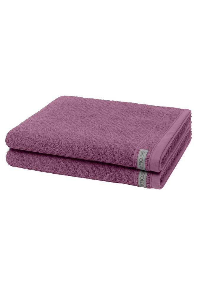 ROSS Handtuch Set Smart, Frottee (Spar-Set, 2-St), 2 X Duschtuch im Set - Baumwolle - Saugstark von ROSS
