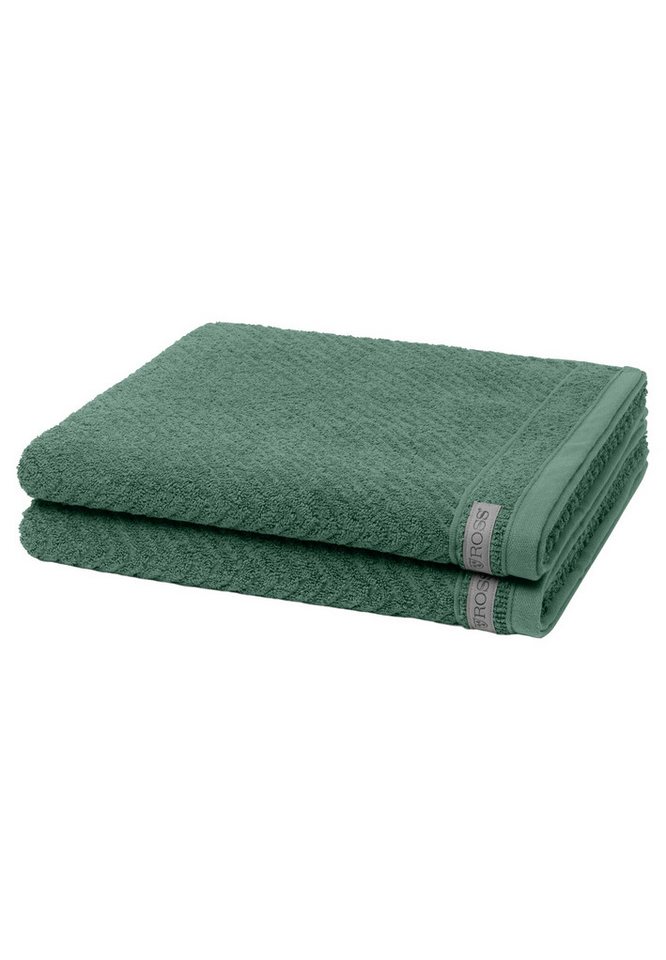 ROSS Handtuch Set Smart, Frottee (Spar-Set, 2-St), 2 X Duschtuch im Set - Baumwolle - Saugstark von ROSS