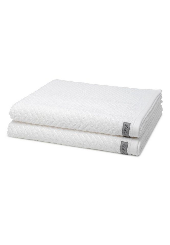 ROSS Handtuch Set Smart, Walkfrottee (Spar-Set, 2-St), 2 X Duschtuch im Set - Baumwolle - Saugstark von ROSS
