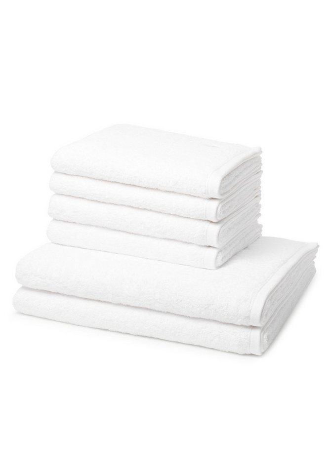 ROSS Handtuch Set Vita, Walkfrottee (Spar-Set, 6-St), 4 X Handtuch 2 X Duschtuch - im Set - Baumwolle - Saugstark von ROSS