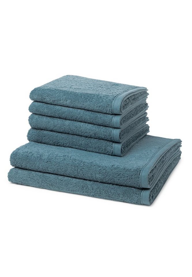 ROSS Handtuch Set Vita, Walkfrottee, (Spar-Set, 6-tlg), 4 X Handtuch 2 X Duschtuch - im Set - Baumwolle - Weich und saugstark von ROSS