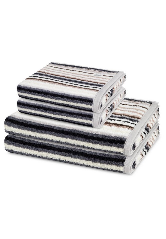 ROSS Handtuch Set Vita, Walkfrottee (Spar-Set, 4-St), 2 X Handtuch 2 X Duschtuch im Set - Baumwolle - Saugstark ROSS Handtuch Set Vita, Walkfrottee (Spar-Set, 4-St), 2 X Handtuch 2 X Duschtuch im Set - Baumwolle - Saugstark von ROSS