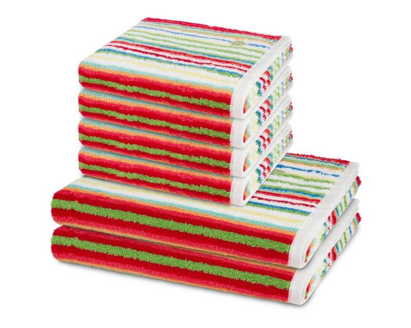 ROSS Handtuch Set Vita, Walkfrottee (Spar-Set, 6-St), 4 X Handtuch 2 X Duschtuch im Set - Baumwolle - Saugstark ROSS Handtuch Set Vita, Walkfrottee (Spar-Set, 6-St), 4 X Handtuch 2 X Duschtuch im Set - Baumwolle - Saugstark von ROSS