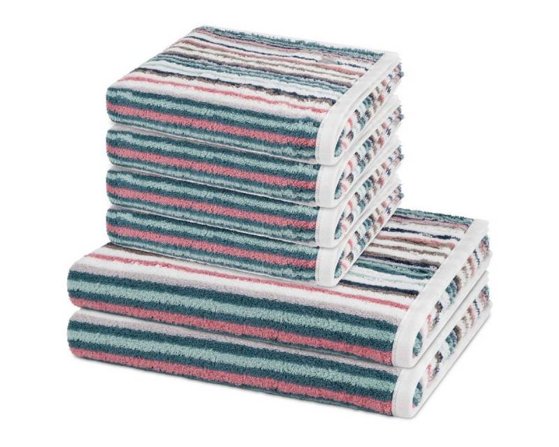 ROSS Handtuch Set Vita, Walkfrottee (Spar-Set, 6-St), 4 X Handtuch 2 X Duschtuch im Set - Baumwolle - Saugstark ROSS Handtuch Set Vita, Walkfrottee (Spar-Set, 6-St), 4 X Handtuch 2 X Duschtuch im Set - Baumwolle - Saugstark von ROSS