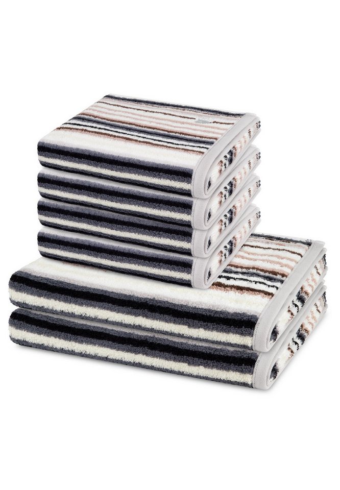 ROSS Handtuch Set Vita, Walkfrottee (Spar-Set, 6-St), 4 X Handtuch 2 X Duschtuch im Set - Baumwolle - Saugstark ROSS Handtuch Set Vita, Walkfrottee (Spar-Set, 6-St), 4 X Handtuch 2 X Duschtuch im Set - Baumwolle - Saugstark von ROSS