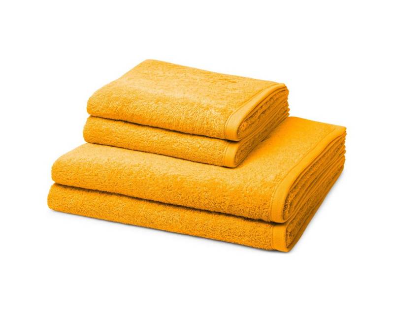 ROSS Handtuch Set Vita, Walkfrottee (Spar-Set, 4-St), 2 X Handtuch 2 X Duschtuch im Set - Baumwolle - Saugstark von ROSS