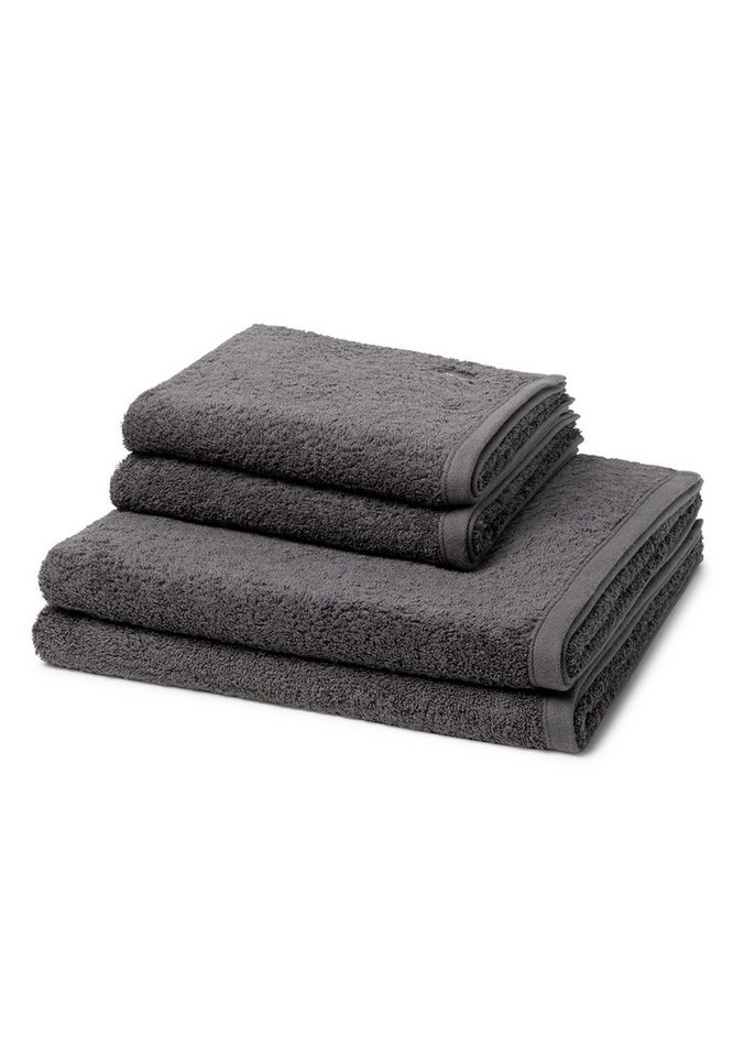 ROSS Handtuch Set Vita, Walkfrottee (Spar-Set, 4-St), 2 X Handtuch 2 X Duschtuch - im Set - Baumwolle - Weich und saugstark von ROSS