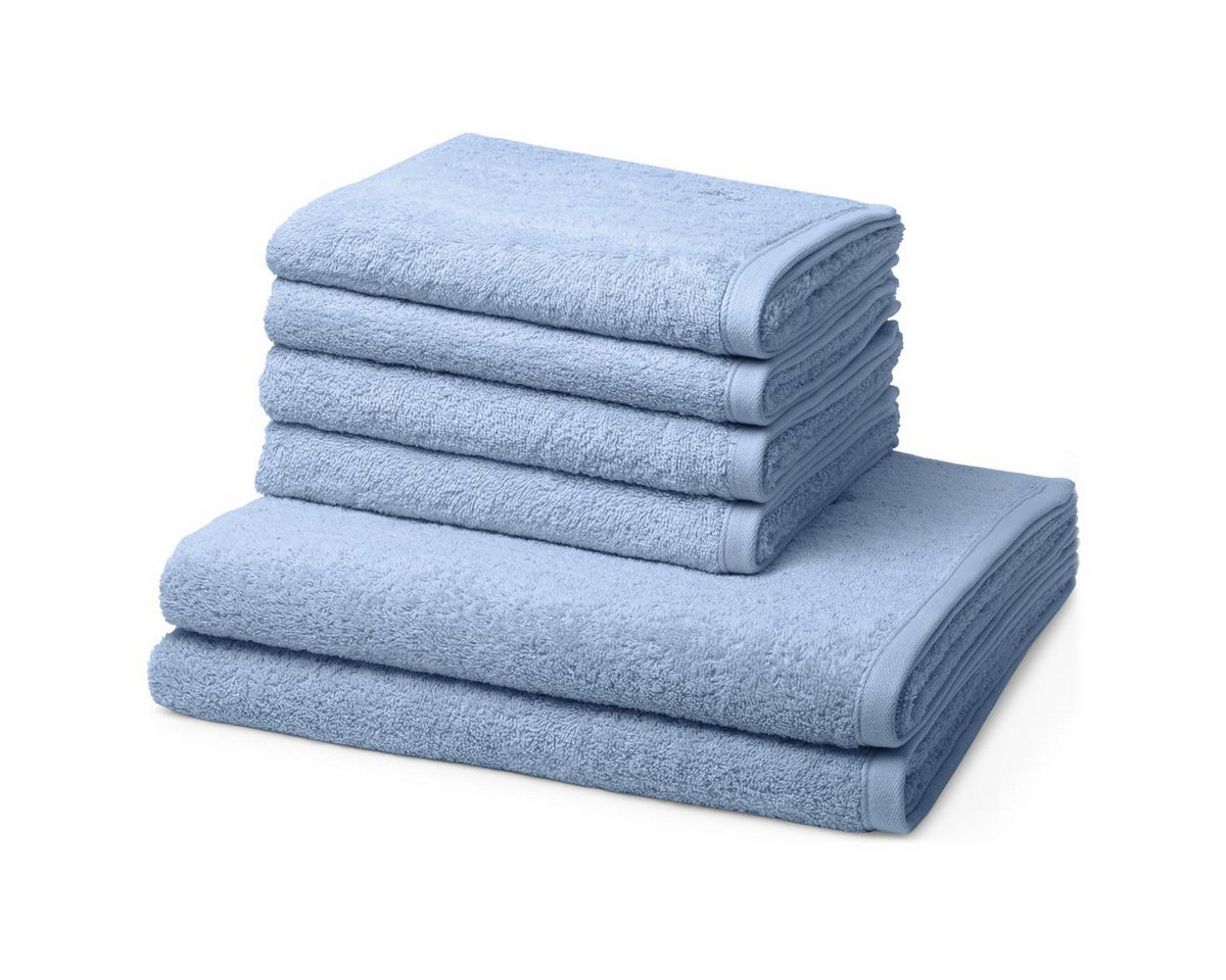 ROSS Handtuch Set Vita, Walkfrottee (Spar-Set, 6-St), 4 X Handtuch 2 X Duschtuch im Set - Baumwolle - Saugstark von ROSS