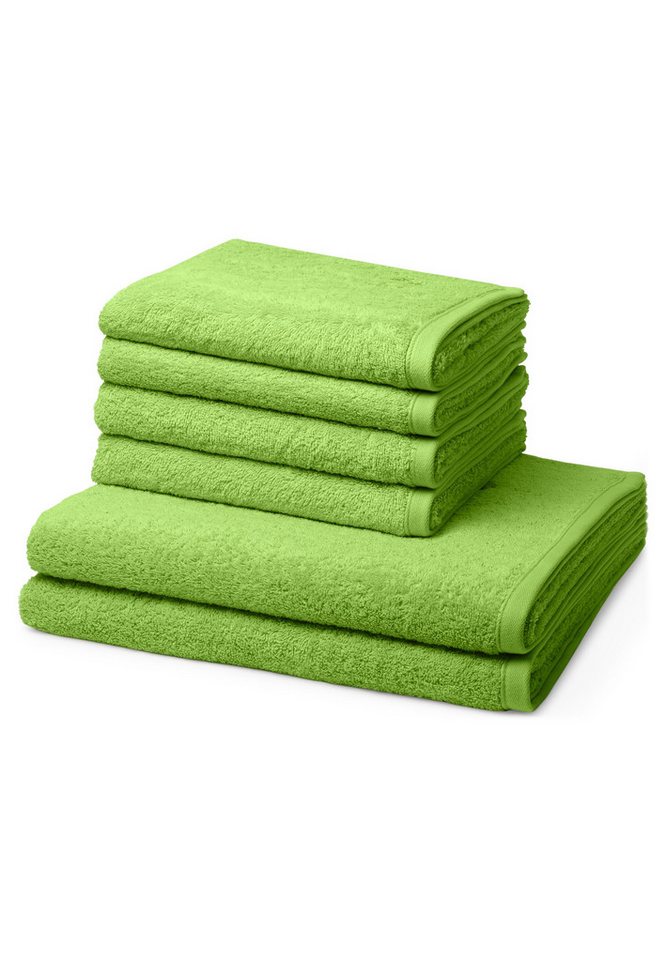 ROSS Handtuch Set Vita, Walkfrottee (Spar-Set, 6-St), 4 X Handtuch 2 X Duschtuch im Set - Baumwolle - Saugstark von ROSS