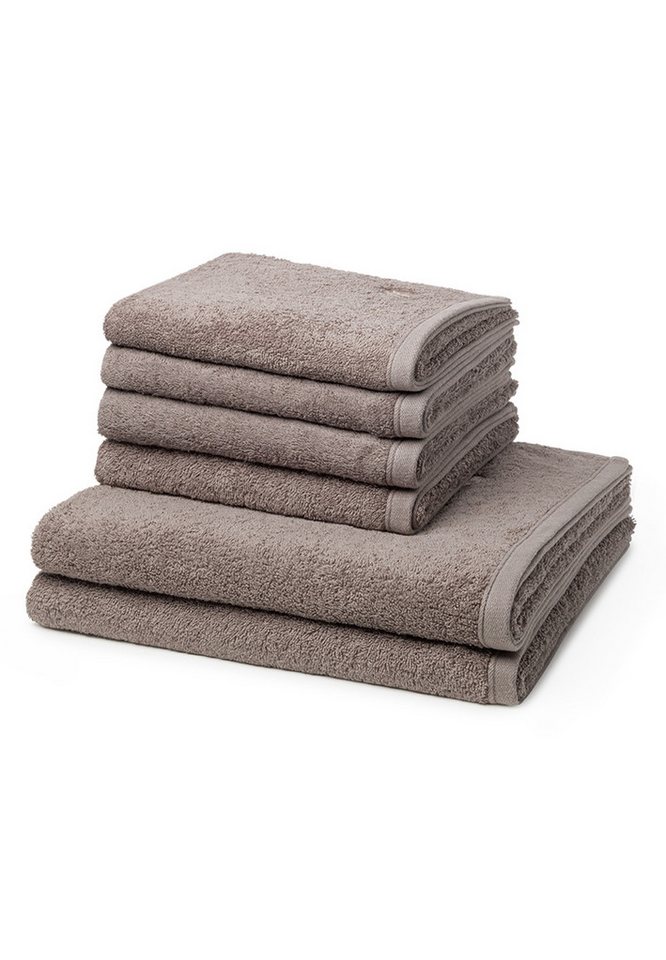 ROSS Handtuch Set Vita, Walkfrottee (Spar-Set, 6-St), 4 X Handtuch 2 X Duschtuch - im Set - Baumwolle - Weich und saugstark von ROSS