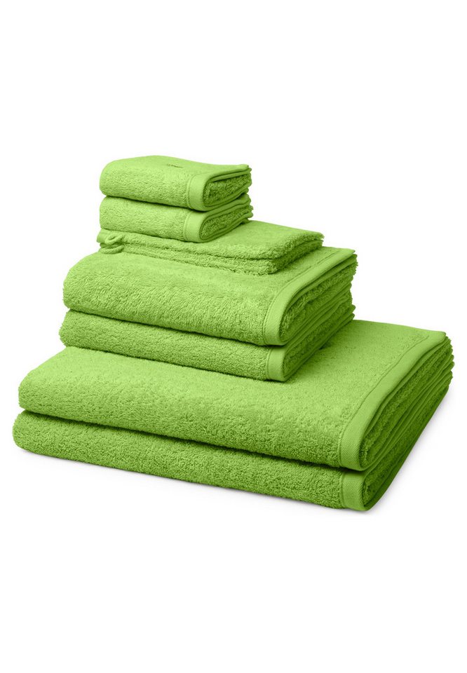 ROSS Handtuch Set Vita, Walkfrottee (Spar-Set, 8-St), 2 X Wasch- 2 X Gäste- 2 X Dusch- 2 X Handtuch im Set - Baumwolle von ROSS