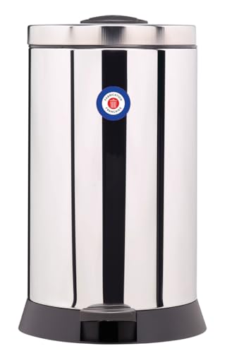 ROSSIGNOL Französisches Produkt, Treteimer, Fassungsvermögen 20 l, herausnehmbarer Inneneimer mit Griff, abnehmbarer Deckel Magic von ROSSIGNOL