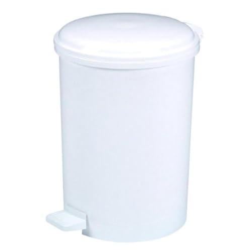 Rossignol Kunststoff-Treteimer 40 l, Weiß, Dim. Ø 380 H 530 mm von ROSSIGNOL