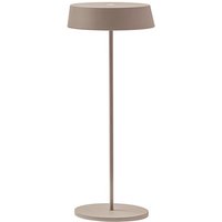 Inemuri Cipria LED-Tischleuchte mit usb Touch, wiederaufladbar und dimmbar, 12 Stunden Autonomie von ROSSINI ILLUMINAZIONE