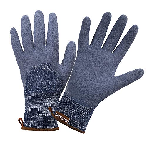 Rostain DENIM-IT09 Gartenhandschuhe, Nitril, dünn, wasserdicht, robust und widerstandsfähig, Denim, Größe 9, Blau, 9 von ROSTAING