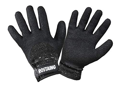 ROSTAING Unisex Macpro Pro Bauarbeitshandschuhe, Schwarz, 2 Stück (1 Stück) EU von ROSTAING