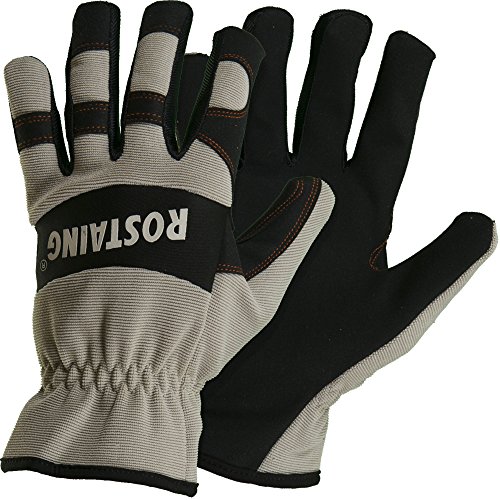 Rostaing dryfeel-it08 Handschuh vielseitig einsetzbar. Komfort, atmungsaktiv, grau/schwarz, 31 x 12 x 2 cm von ROSTAING