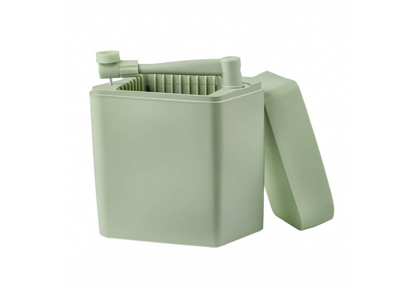 ROSTI Käsehobel "Classic" Käsebox mit integriertem Käseschneider, Kunststoff, kann benutzt werden, ohne den Käse zu berühren von ROSTI