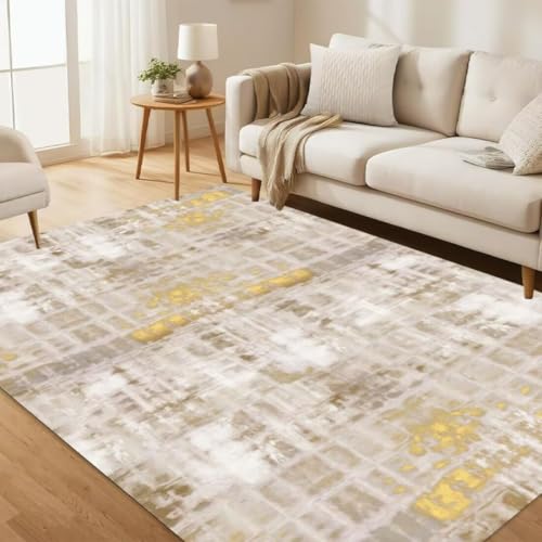 ROSURUG Deko Zimmer Teenager grau gelb Kinder Teppich Jungs 90X160CM Einfaches kreatives Muster kältebeständig kann viele Jahre verwendet Werden ROSURUG Deko Zimmer Teenager grau gelb Kinder Teppich Jungs 90X160CM Einfaches kreatives Muster kältebeständig kann viele Jahre verwendet Werden von ROSURUG