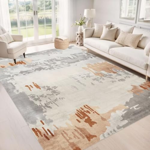ROSURUG Gemütliche Deko Grau 9 Schmutzfangmatte Waschbar 200X300CM Weiches Innenzubehör Kälte- und verschleißfest Leicht zu reinigen ROSURUG Gemütliche Deko Grau 9 Schmutzfangmatte Waschbar 200X300CM Weiches Innenzubehör Kälte- und verschleißfest Leicht zu reinigen von ROSURUG