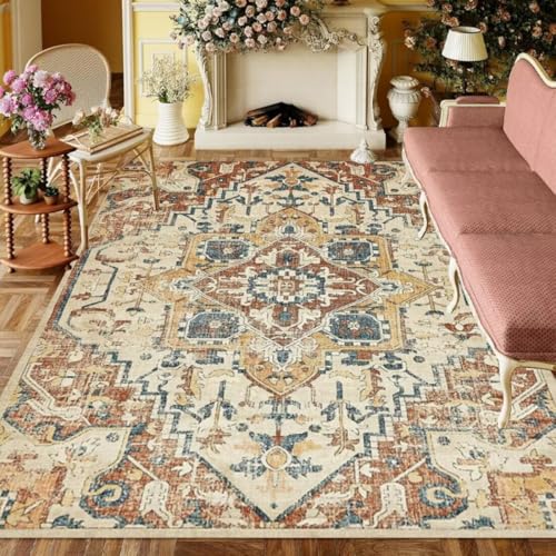 ROSURUG Kuscheldecke Klein Blau 5 Teppich Kinder 130X190CM Vintage-Stil, eine Vielzahl von Grafikdesigns und mehrere Größen sind verfügbar ROSURUG Kuscheldecke Klein Blau 5 Teppich Kinder 130X190CM Vintage-Stil, eine Vielzahl von Grafikdesigns und mehrere Größen sind verfügbar von ROSURUG