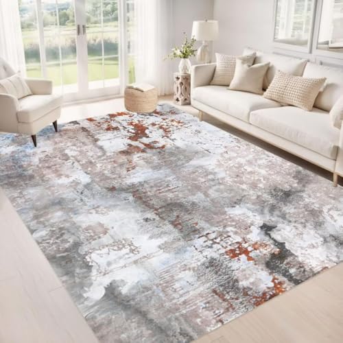 ROSURUG Mädchen Teppich Grau 10 Outdoor Deko 60X90CM Moderne mehrfarbige Muster-Innendekoration, antiallergisch und pflegeleicht ROSURUG Mädchen Teppich Grau 10 Outdoor Deko 60X90CM Moderne mehrfarbige Muster-Innendekoration, antiallergisch und pflegeleicht von ROSURUG