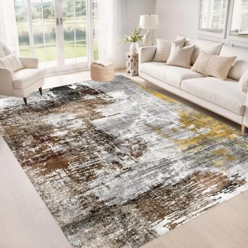 ROSURUG Schminktisch Deko Grau 5 Teppich Für Küche 200X300CM Modernes minimalistisches Muster, bequem, rutschfest und pflegeleicht ROSURUG Schminktisch Deko Grau 5 Teppich Für Küche 200X300CM Modernes minimalistisches Muster, bequem, rutschfest und pflegeleicht von ROSURUG