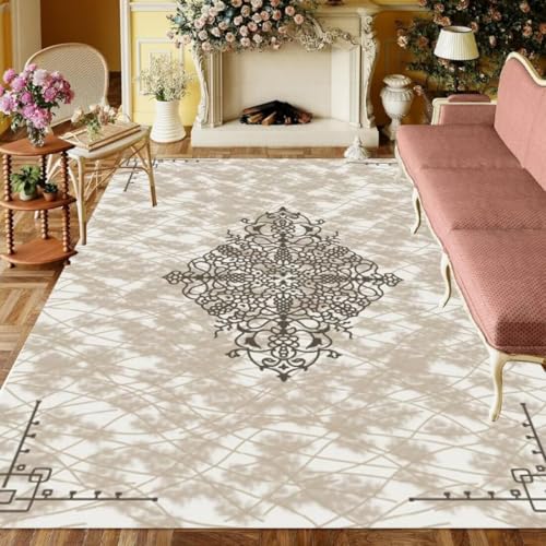ROSURUG Teppich Eingangsbereich Innen Lichtfarbe 2 Läufer Flur rutschfest 70X140CM Linienmuster-Design, angenehmes Fußgefühl, antiallergisch ROSURUG Teppich Eingangsbereich Innen Lichtfarbe 2 Läufer Flur rutschfest 70X140CM Linienmuster-Design, angenehmes Fußgefühl, antiallergisch von ROSURUG