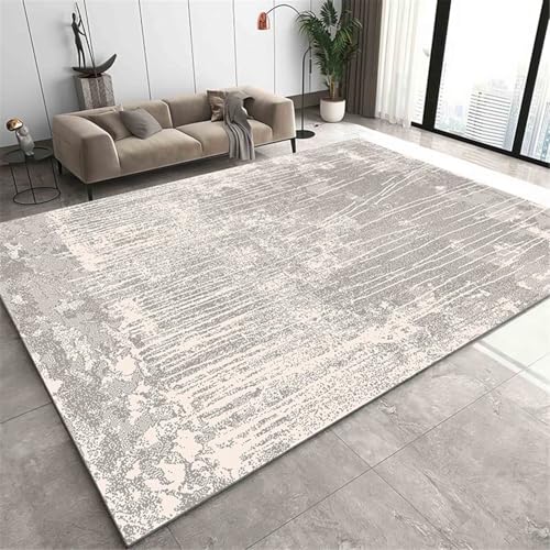 ROSURUG Teppich Esszimmer Fußmatte Innen 60X90CM Modernes abstraktes Design kann angepasst Werden Grau 2 ROSURUG Teppich Esszimmer Fußmatte Innen 60X90CM Modernes abstraktes Design kann angepasst Werden Grau 2 von ROSURUG