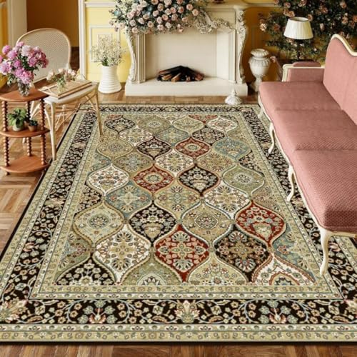 ROSURUG Teppich Mädchen Farbe 3 Teppich Für Balkon 90X200CM Schallschutzzubehör für den Innenbereich Pfirsichblütenmuster Design waschbar von ROSURUG
