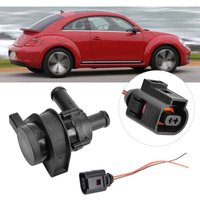 Rosvola - Auto Zusatzwasserpumpe, Auto Wasserpumpe Hilfspumpe 1K0965561J Ersatz für Beetle Octavia von ROSVOLA