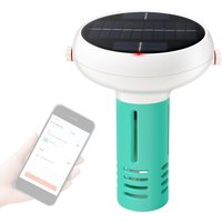 Compteur de Chlore Intelligent 7 en 1 TDS PH ORP EC Total des Solides dissous salinité température CL testeur d'eau de Piscine, précis et Fiable von ROSVOLA