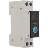 Jeffergarden DIN-Schienen-Leistungsschalter, intelligenter WLAN-Schalter, Fernbedienung per Mobiltelefon, 3 Timer-Modi für 25-A-Haushaltsgeräte von ROSVOLA