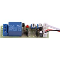 Rosvola - Jeffergarden Einstellbarer Timer mit unendlicher Zyklusverzögerung, Ein/Aus-Schalter-Relaismodul (DC12 v, 0–15 Min.) von ROSVOLA