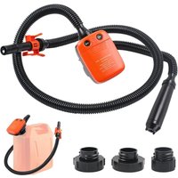 Rosvola 2,4 GPM elektrische Kraftstoffpumpe mit automatischem Stopp, Dieselpumpe, Flüssigkeitstransferpumpe mit 3-Größen-Adapter, Kanisterpumpe von ROSVOLA