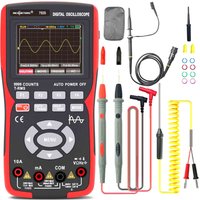 Rosvola - 2-in-1-Digital-Oszilloskop-Multimeter, 9999 Counts Multifunktions-Voltmeter, 10 MHz Bandbreite 48 MSa/s, professionelles Oszilloskop mit von ROSVOLA
